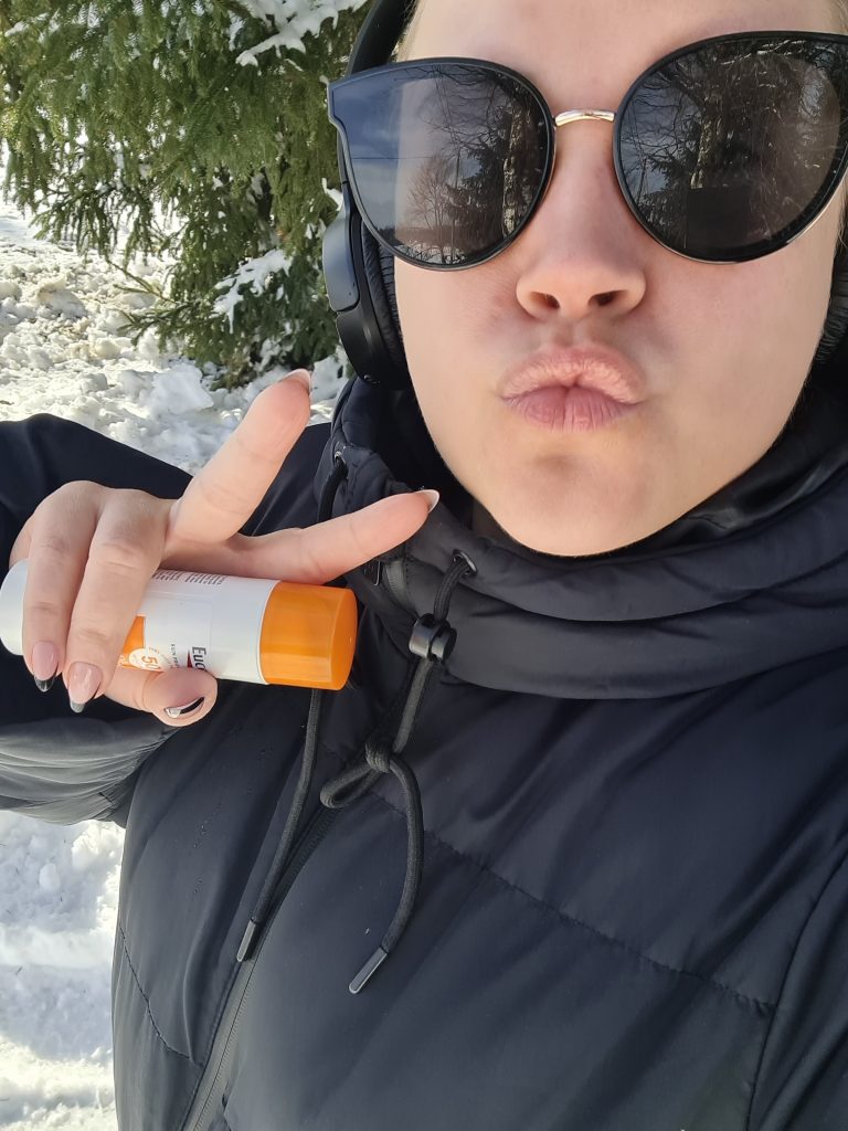Solig vinter, glöm ej solskydd!